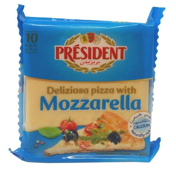 President Mozzarella Cheese Slice Pizza Imported